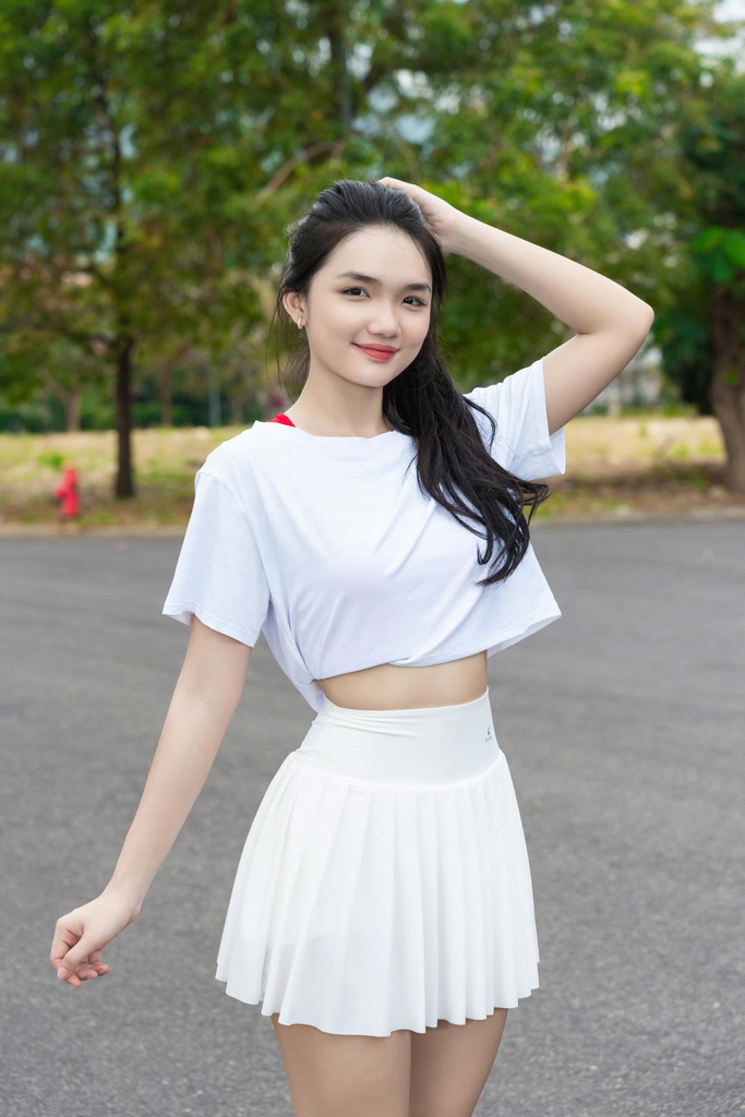 Áo Croptop Thể Thao Nữ Olona Sports H30