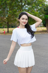 Áo Croptop Thể Thao Nữ Olona Sports H30