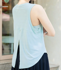 Áo Tank Ba Lỗ Thể Thao Nữ Olona Sports H34 – Thoáng Mát, Co Giãn 4 Chiều, Năng Động