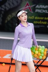 Áo Tay Dài Thể Thao Nữ Cổ Polo Viền Olona Sports H23