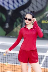Áo Tay Dài Thể Thao Nữ Cổ Polo Viền Olona Sports H23