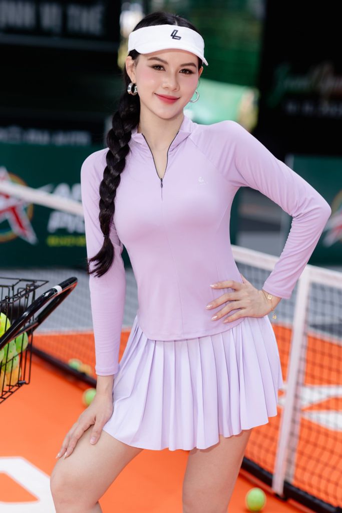 Áo Dài Tay Khóa Kéo Trước Olona Sports H24