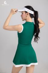 Đầm Pickleball Tennis Golf Thể Thao Nữ Phối Viền SB12