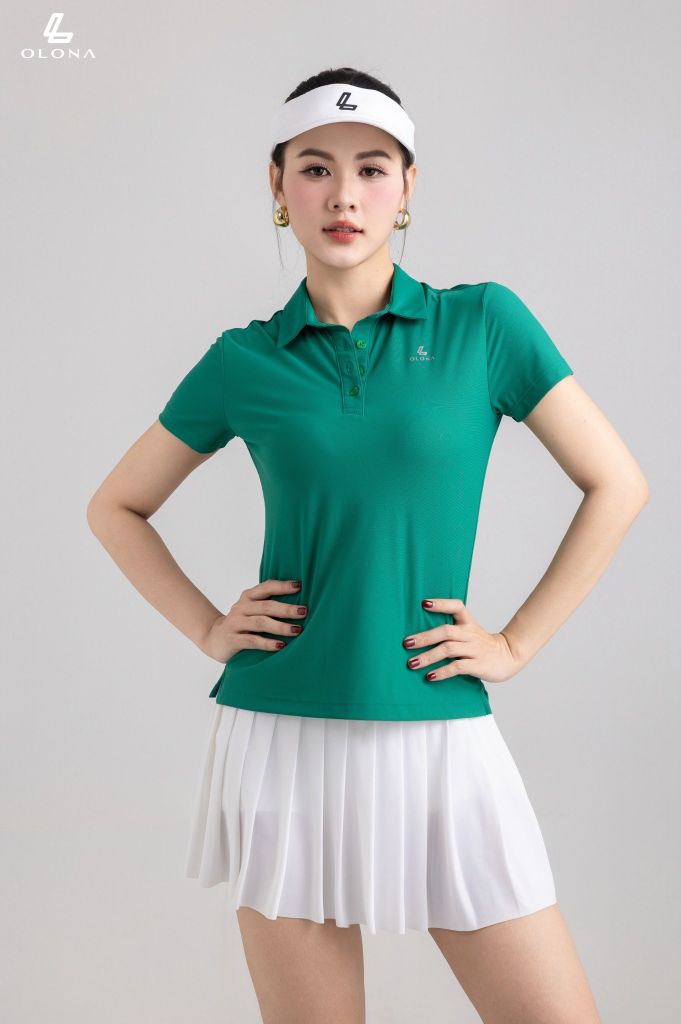 Áo Polo Pickleball Tennis Golf Thể Thao Nữ H8