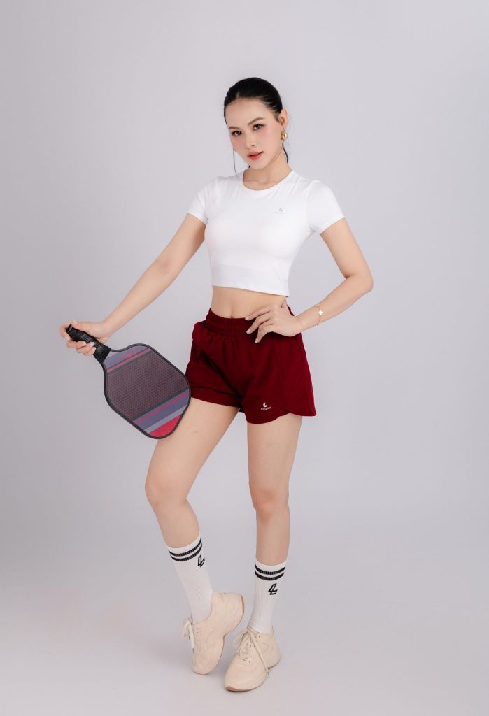 Quần Short 2 Lớp Thể Thao Nữ Olona Sports T4