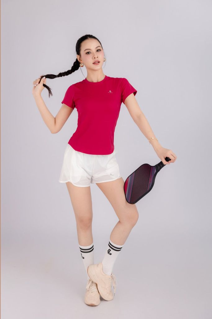 Áo Thun Tôn Dáng Thể Thao Nữ Olona Sports H25