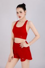 Quần Short 2 Lớp Thể Thao Nữ Olona Sports T4