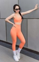 Quần dài legging thể thao nữ tập gym, yoga T1