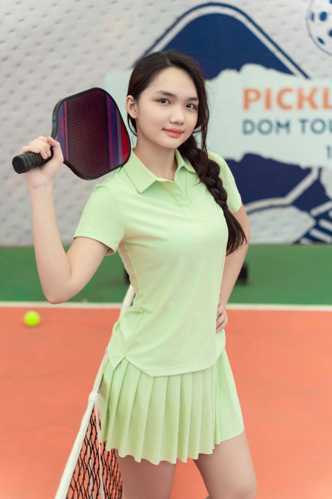 Áo Polo Pickleball Tennis Golf Thể Thao Nữ Olona Sports Chất Vải Mát Co Giãn Tốt Dáng Đẹp Năng Động H8