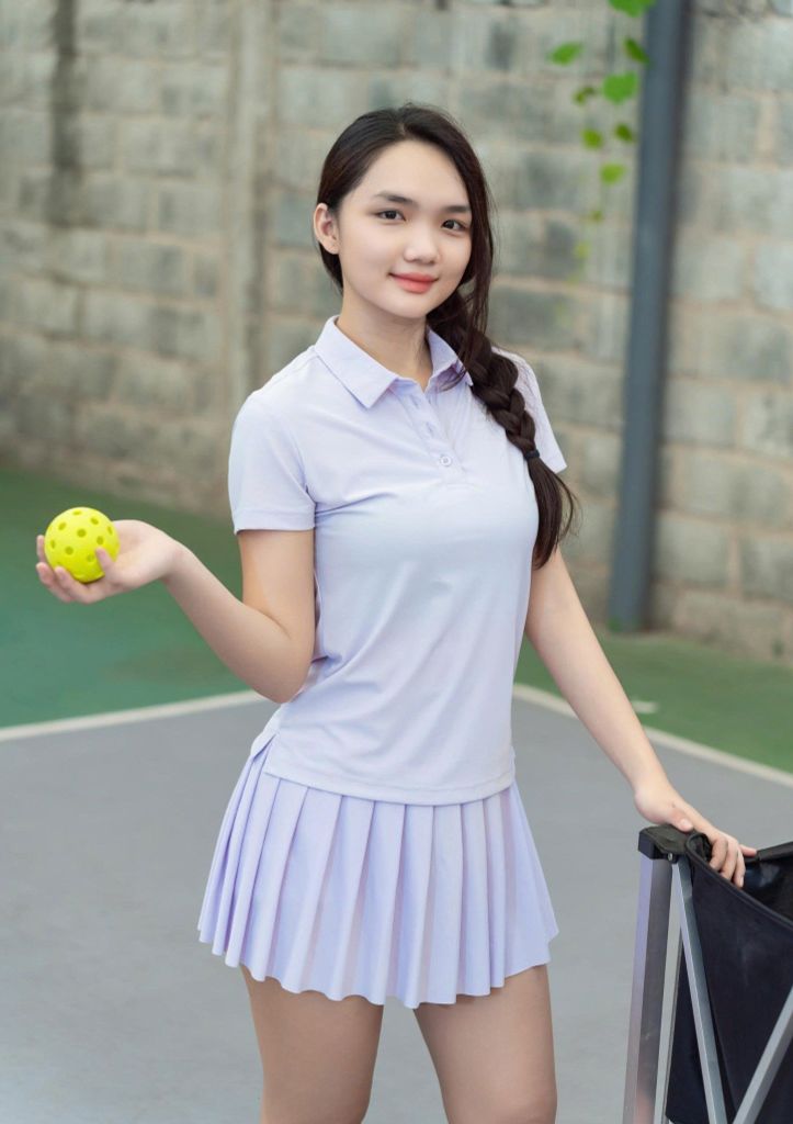 Áo Polo Pickleball Tennis Golf Thể Thao Nữ Olona Sports Chất Vải Mát Co Giãn Tốt Dáng Đẹp Năng Động H8