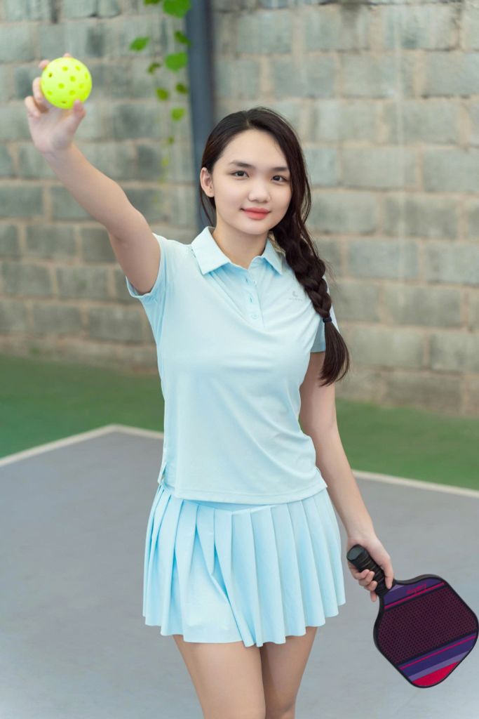 Áo Polo Pickleball Tennis Golf Thể Thao Nữ Olona Sports Chất Vải Mát Co Giãn Tốt Dáng Đẹp Năng Động H8