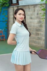 Chân Váy Xếp Ly Thể Thao Nữ Olona Sports Co Giãn 4 Chiều Vải Mát Tôn Dáng Dễ Phối Đồ V23
