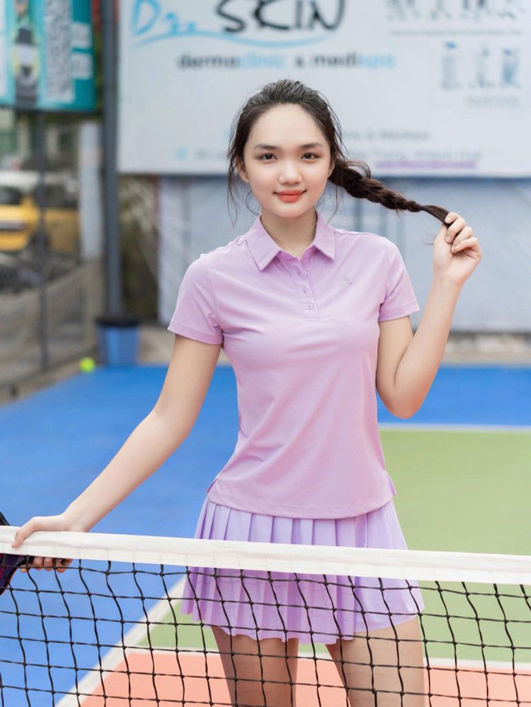 Áo Polo Pickleball Tennis Golf Thể Thao Nữ Olona Sports Chất Vải Mát Co Giãn Tốt Dáng Đẹp Năng Động H8