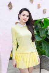 Áo Dài Tay Nữ Cổ Bèo Olona Sports H22