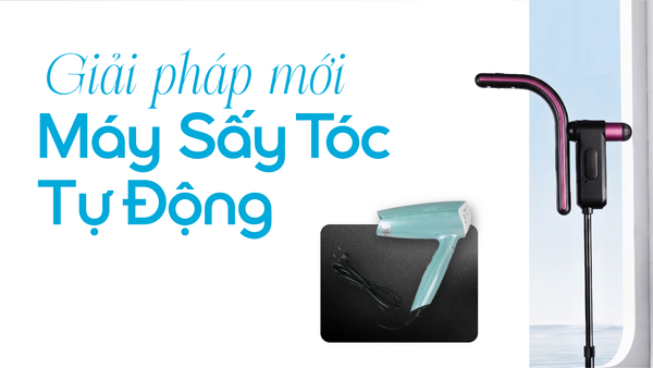  Máy sấy tóc tự động dạng đứng tạo ion âm - Công suất 2000W | Vertical Hair Dryer 2000W 