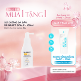  XỊT DƯỠNG DA ĐẦU | Dr.GRAFT SCALP TONIC (100ml) 