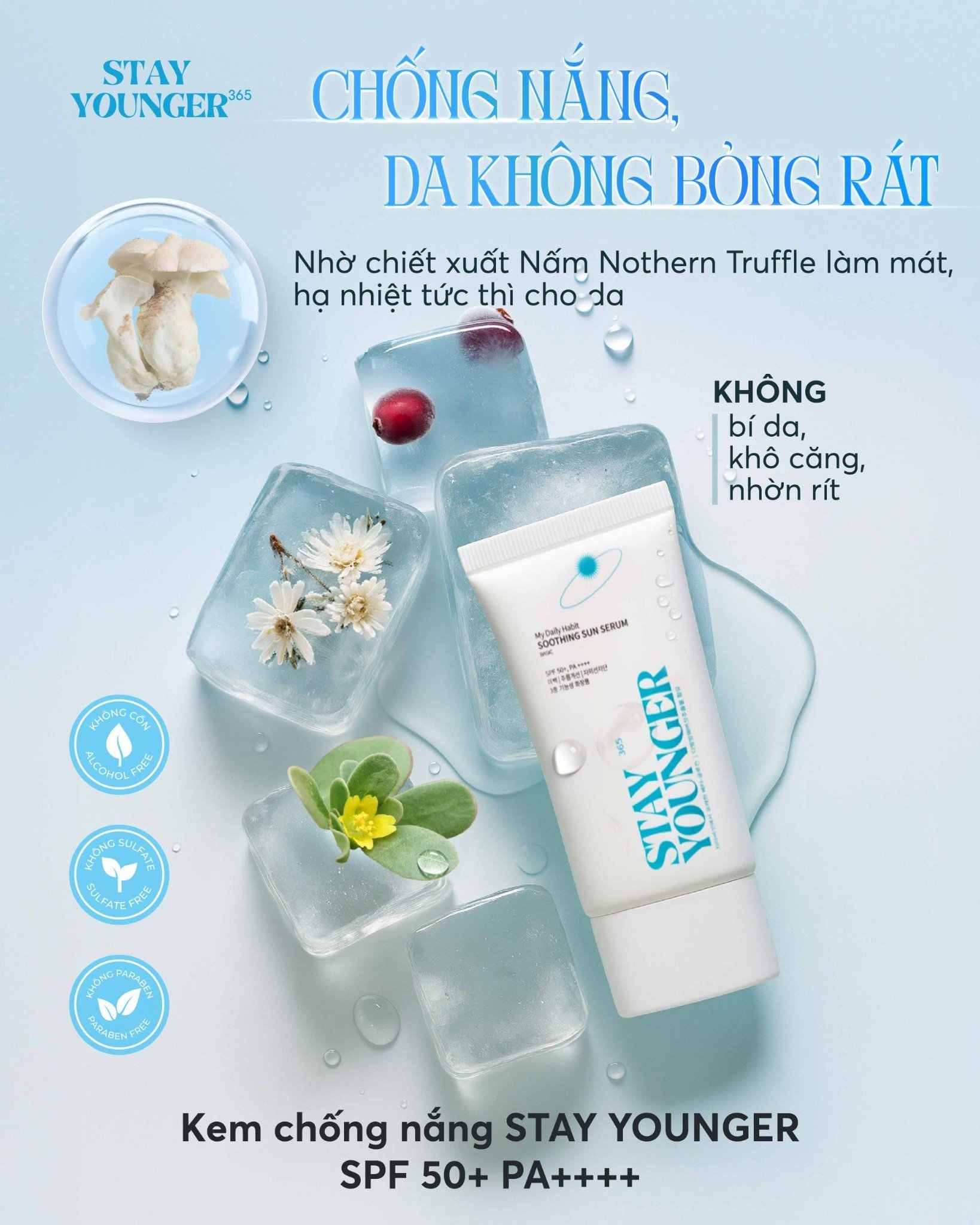  Kem Chống Nắng Stay Younger Basic 