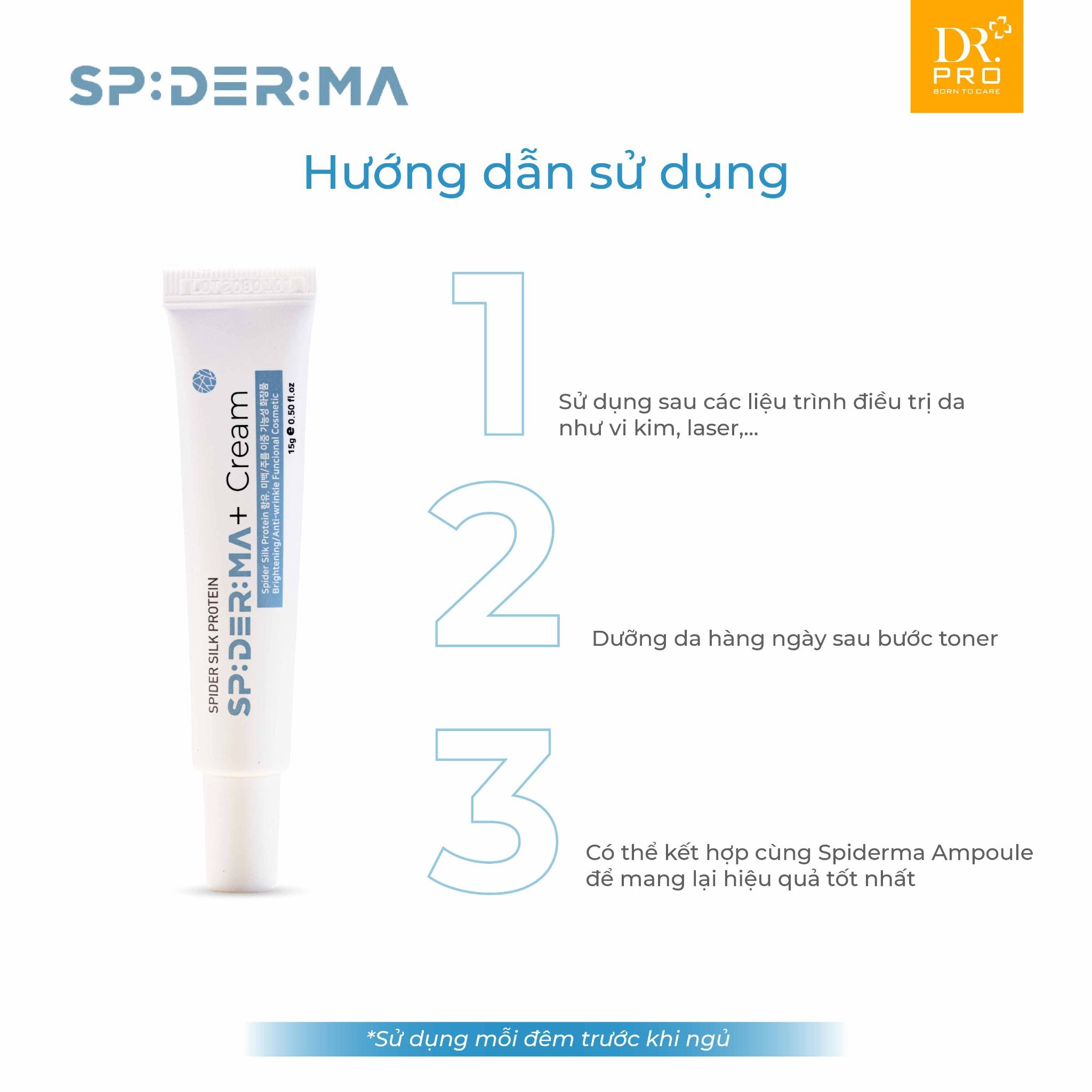  KEM DƯỠNG DA | SPIDERMA CREAM (15g) 