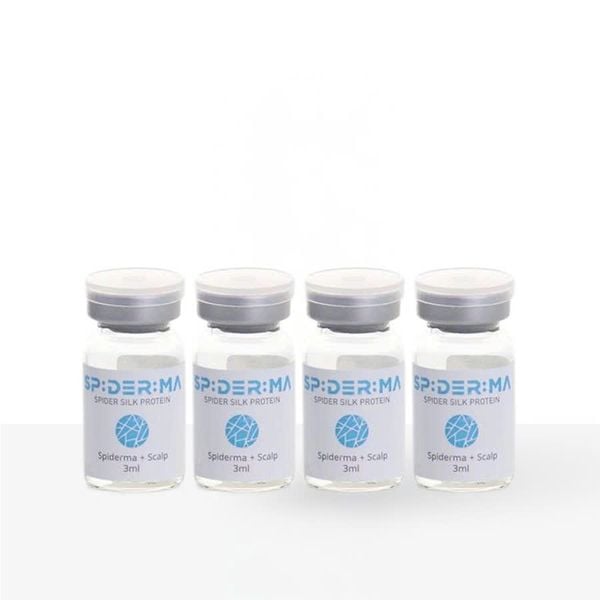  TINH CHẤT NUÔI DƯỠNG DA ĐẦU | SPIDERMA SCALP (Hộp 4 lọ x 3ml) 