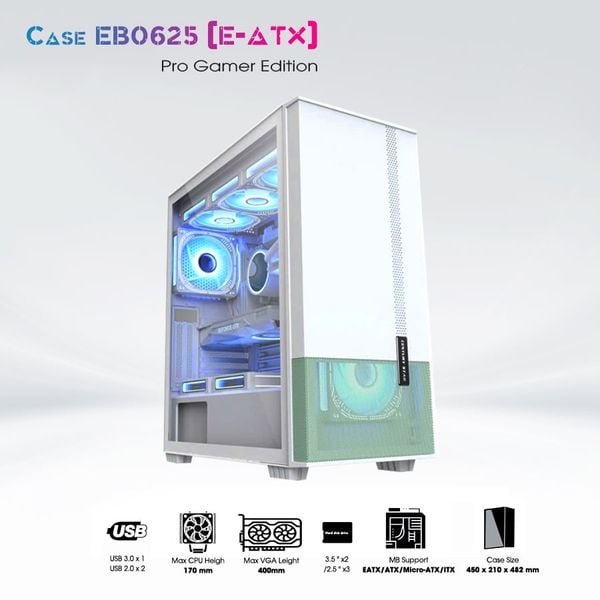  Case EB0625 (EATX) 