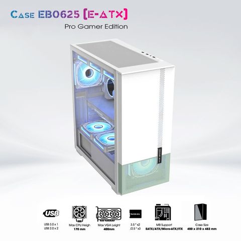  Case EB0625 (EATX) 