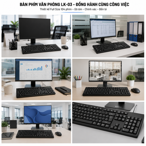  Bàn Phím Văn Phòng LK-03 