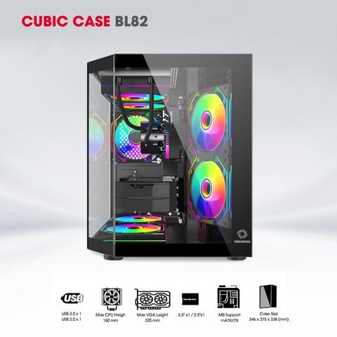  Vỏ Case CUBIC BL82/WT86 