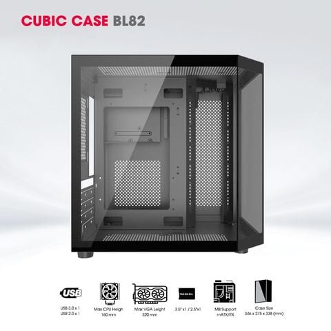  Vỏ Case CUBIC BL82/WT86 