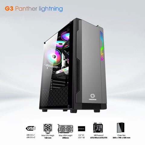  Case G3 Panther lightning 