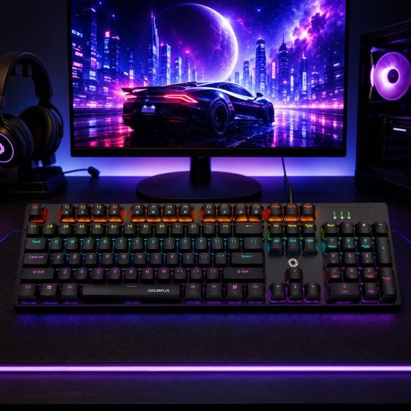  Bàn phím cơ Led MK-104 