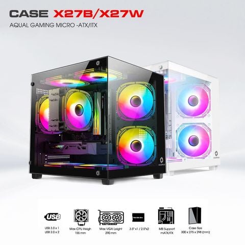  Vỏ Case X27B/X27W 