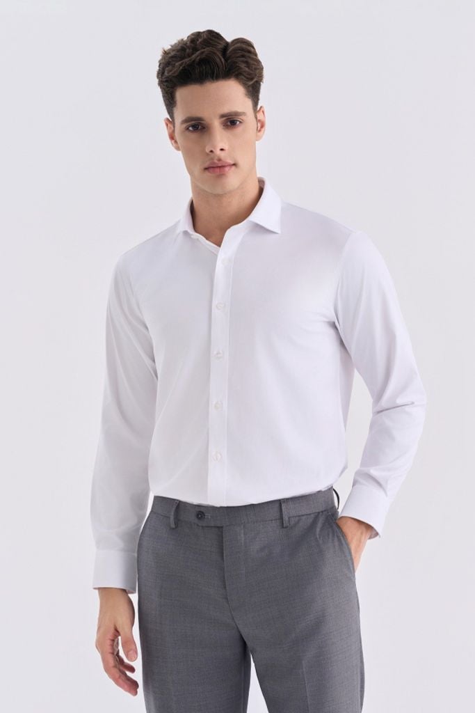  Sơ mi dài tay ML073-WH 