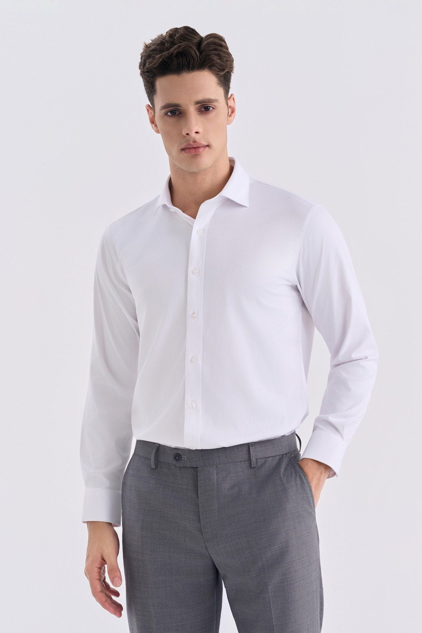  Sơ mi dài tay ML073-WH 