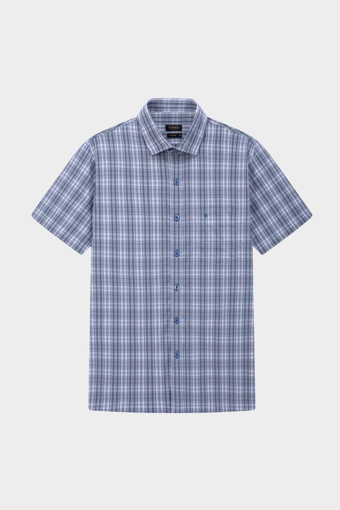  Sơ mi ngắn tay MR060-GR 