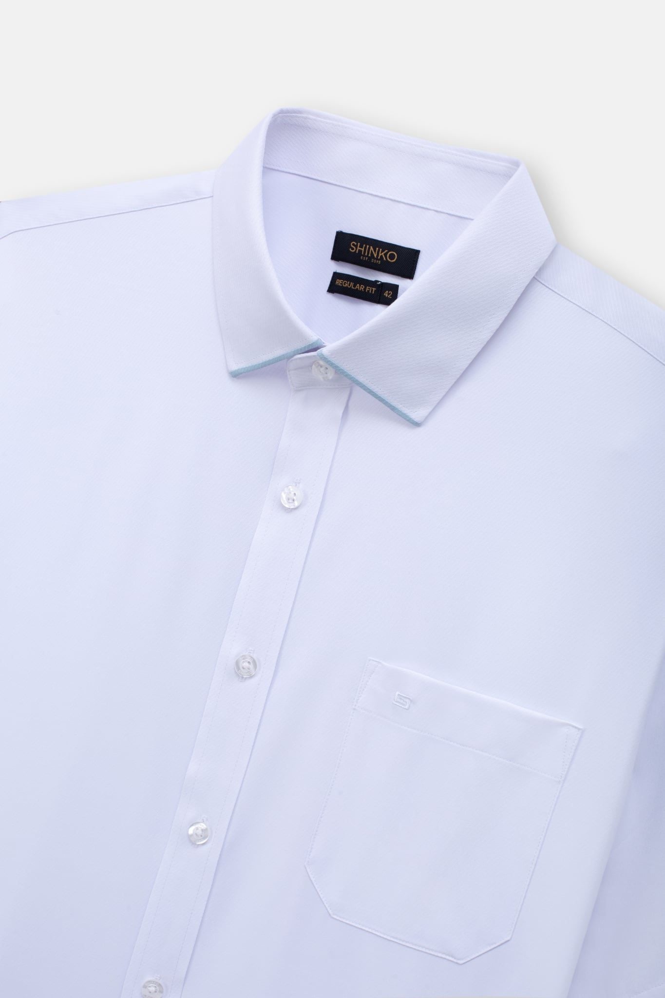  Sơ mi ngắn tay MR071-WH 