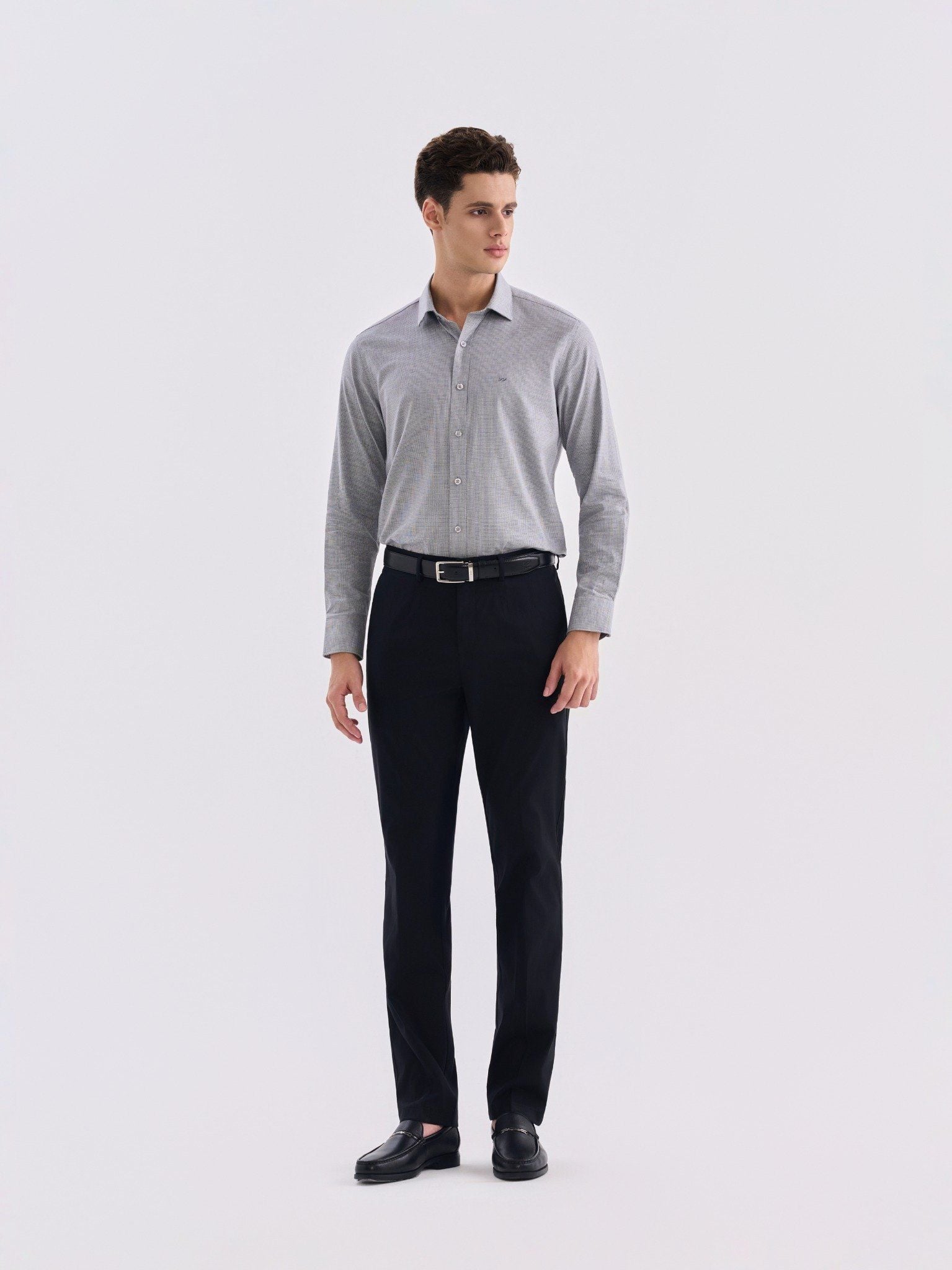  Sơ mi dài tay ML072-GY 