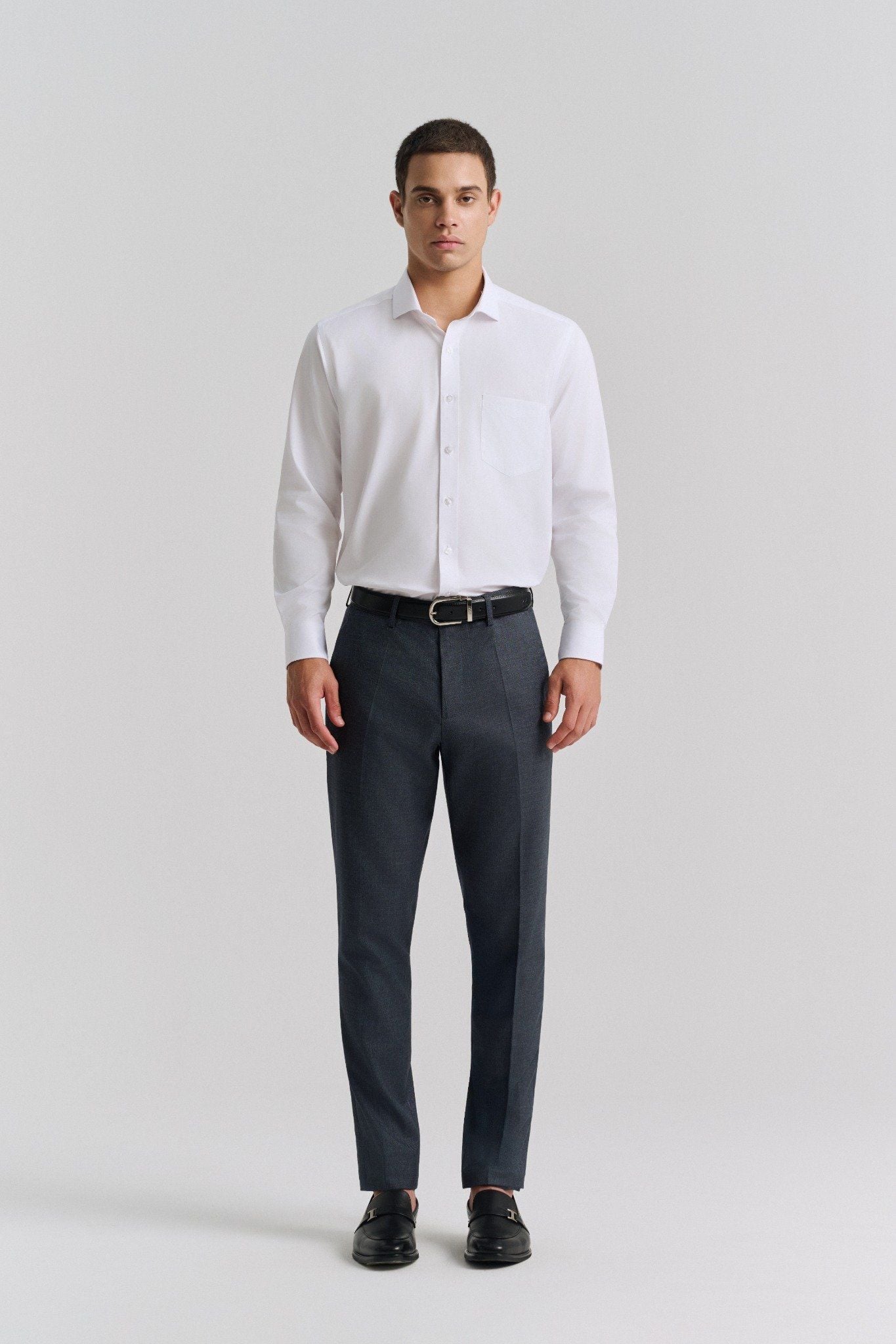  Sơ mi dài tay ML075-WH 