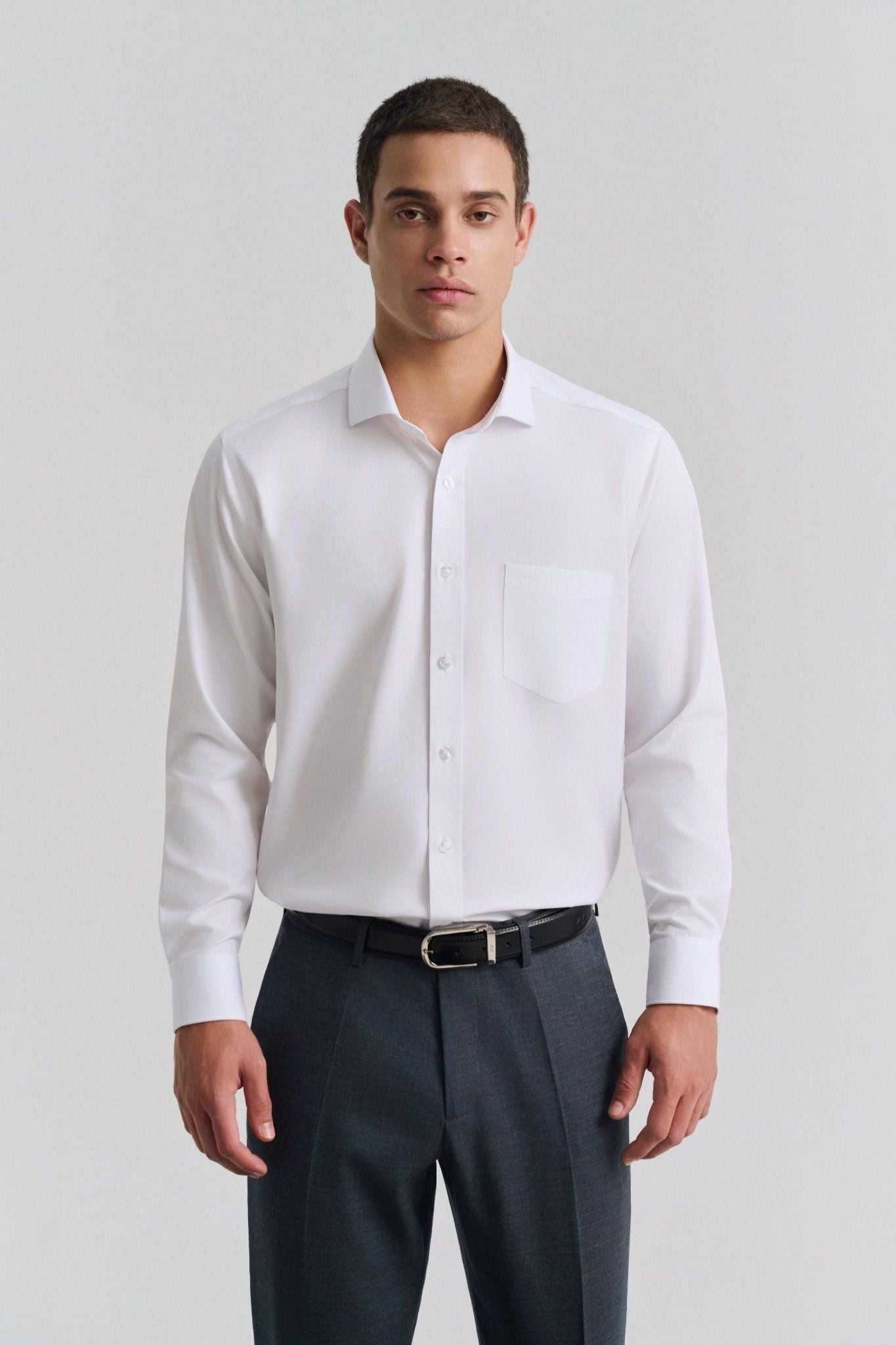  Sơ mi dài tay ML075-WH 