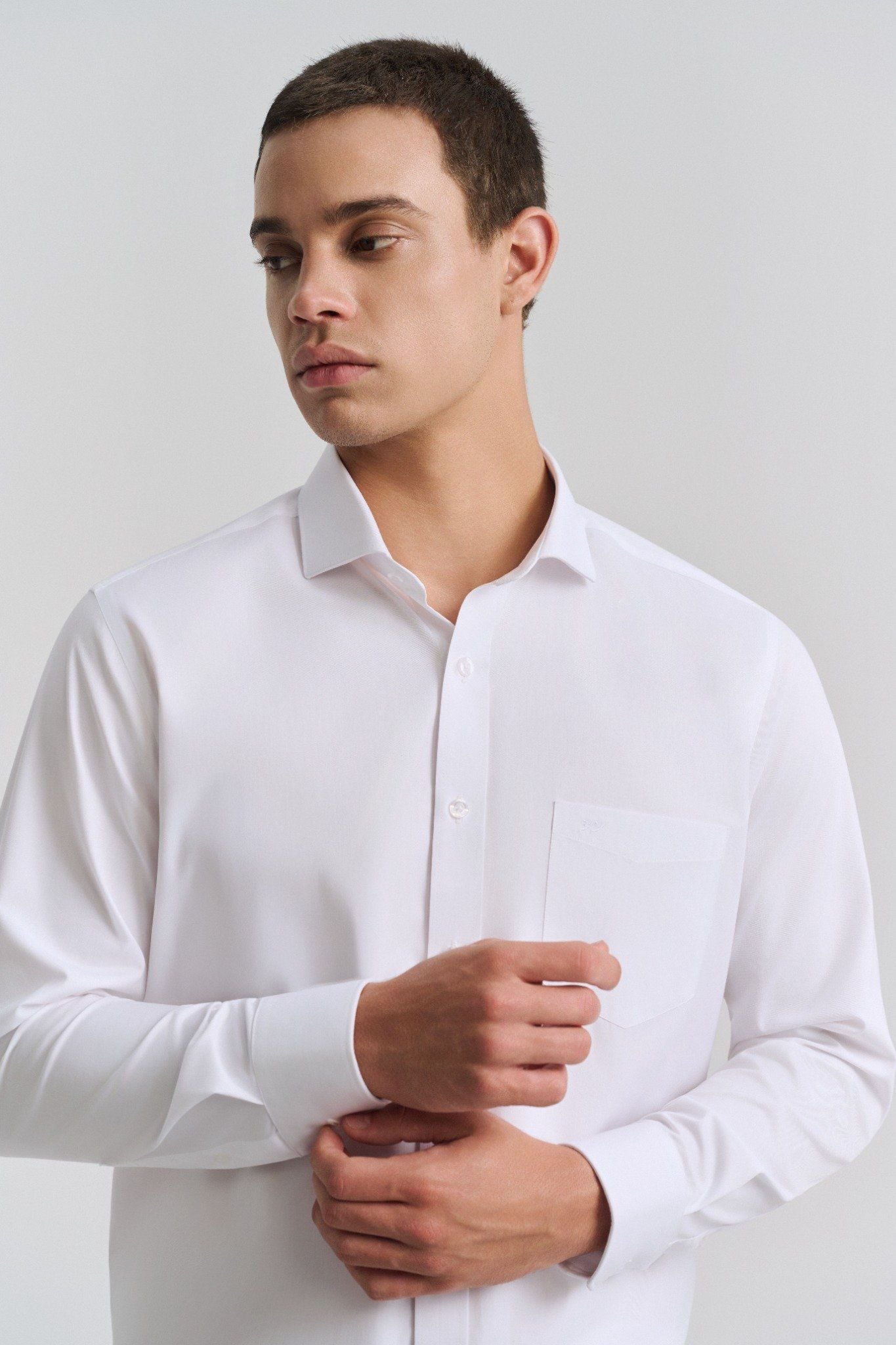  Sơ mi dài tay ML075-WH 