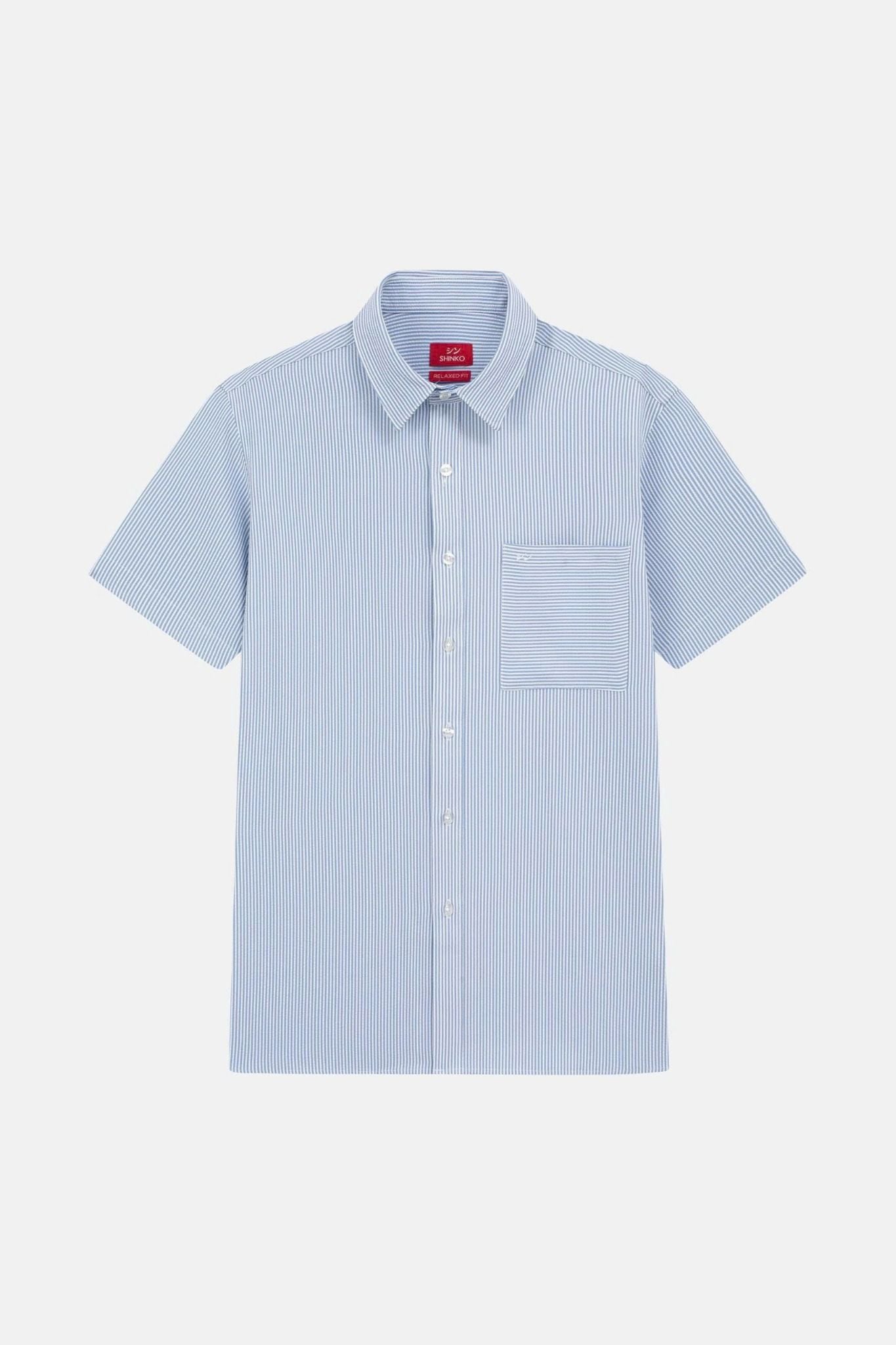  Sơ mi ngắn tay MR055-BU 