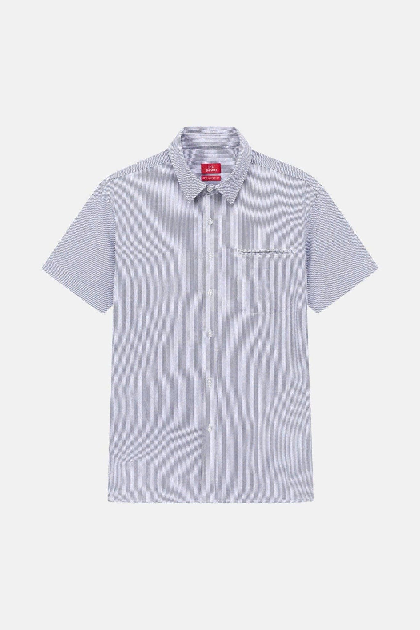  Sơ mi ngắn tay MR056-BU 