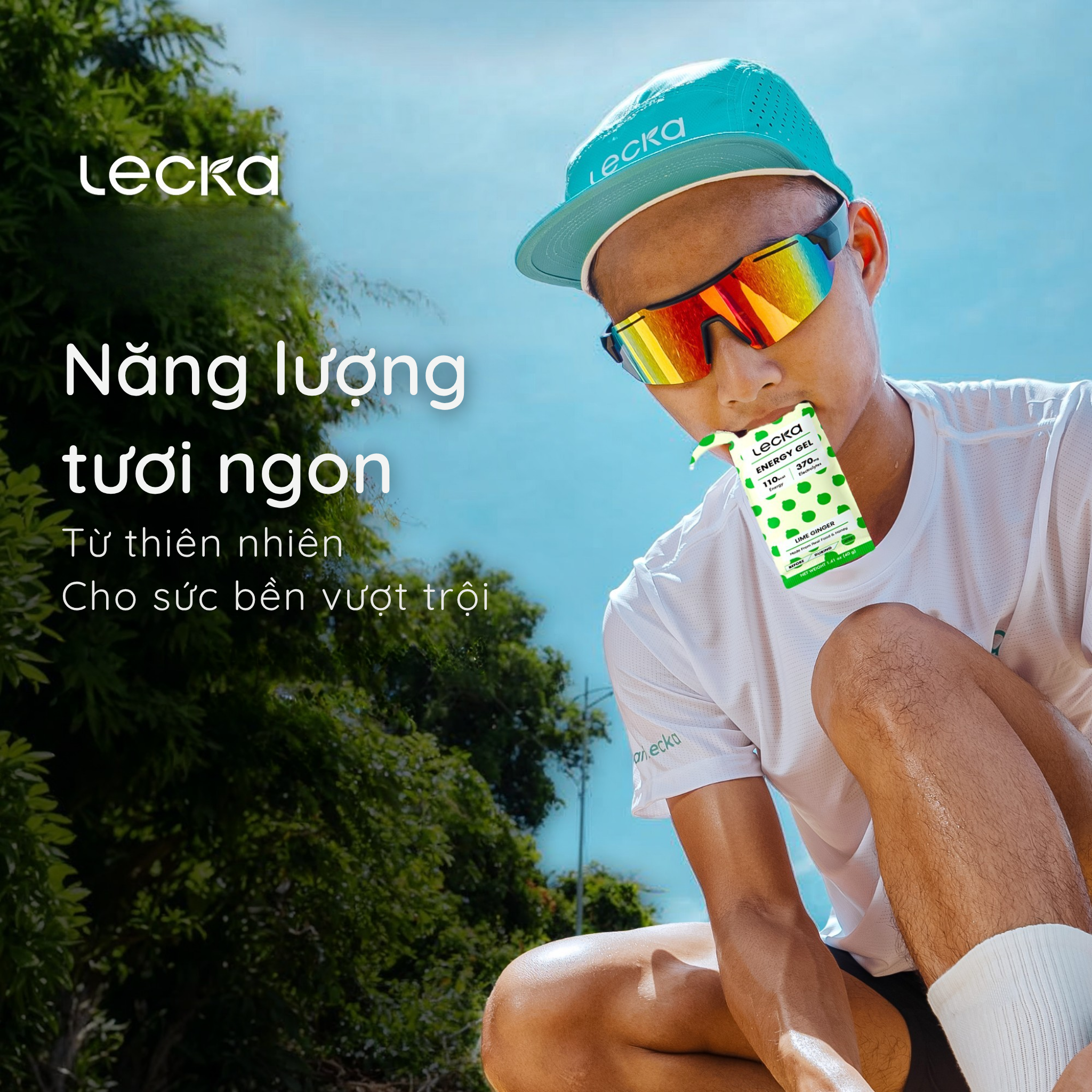  Gel năng lượng Lecka Energy Gel vị Chanh Gừng 