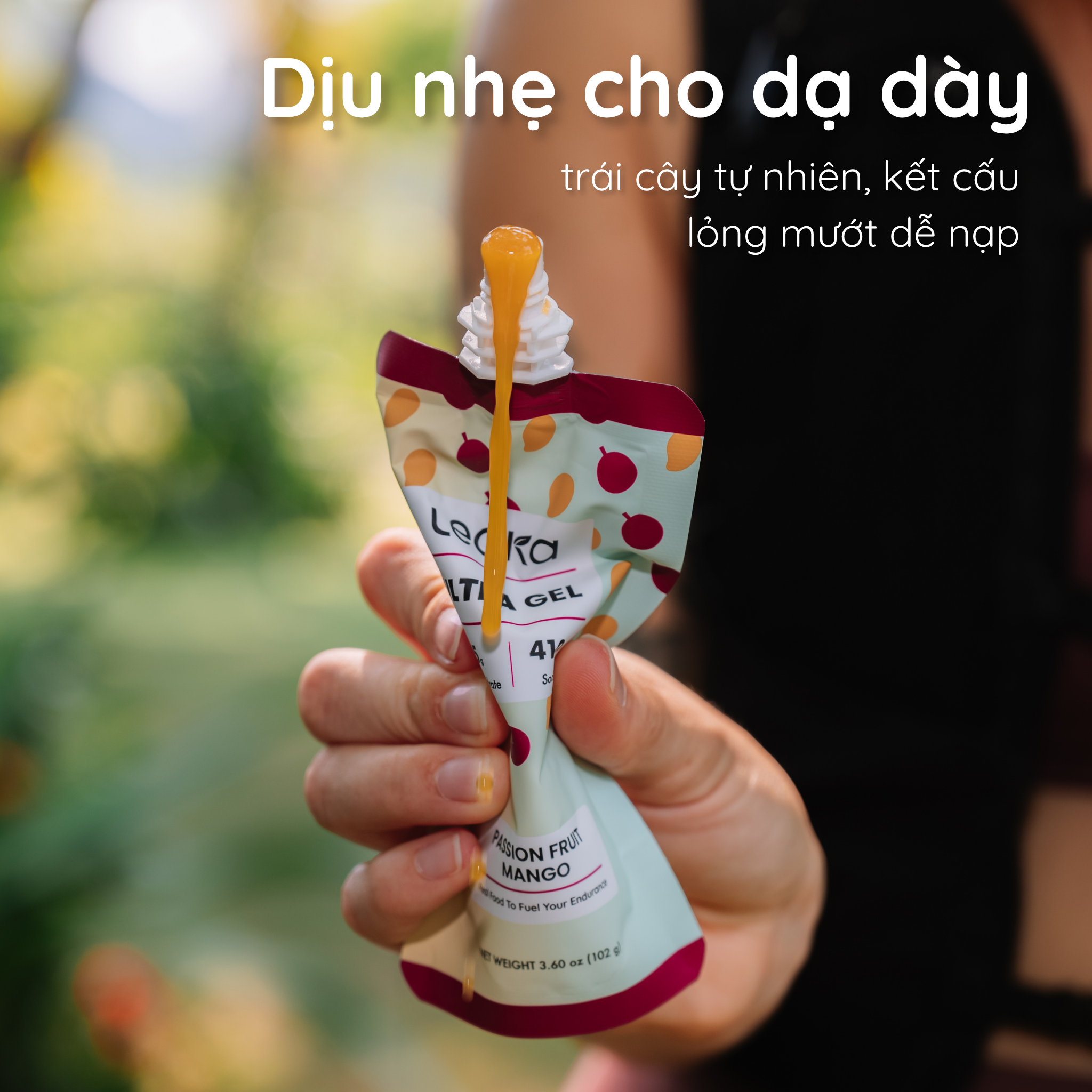  Ultra Gel Lecka vị Xoài Chanh Dây 