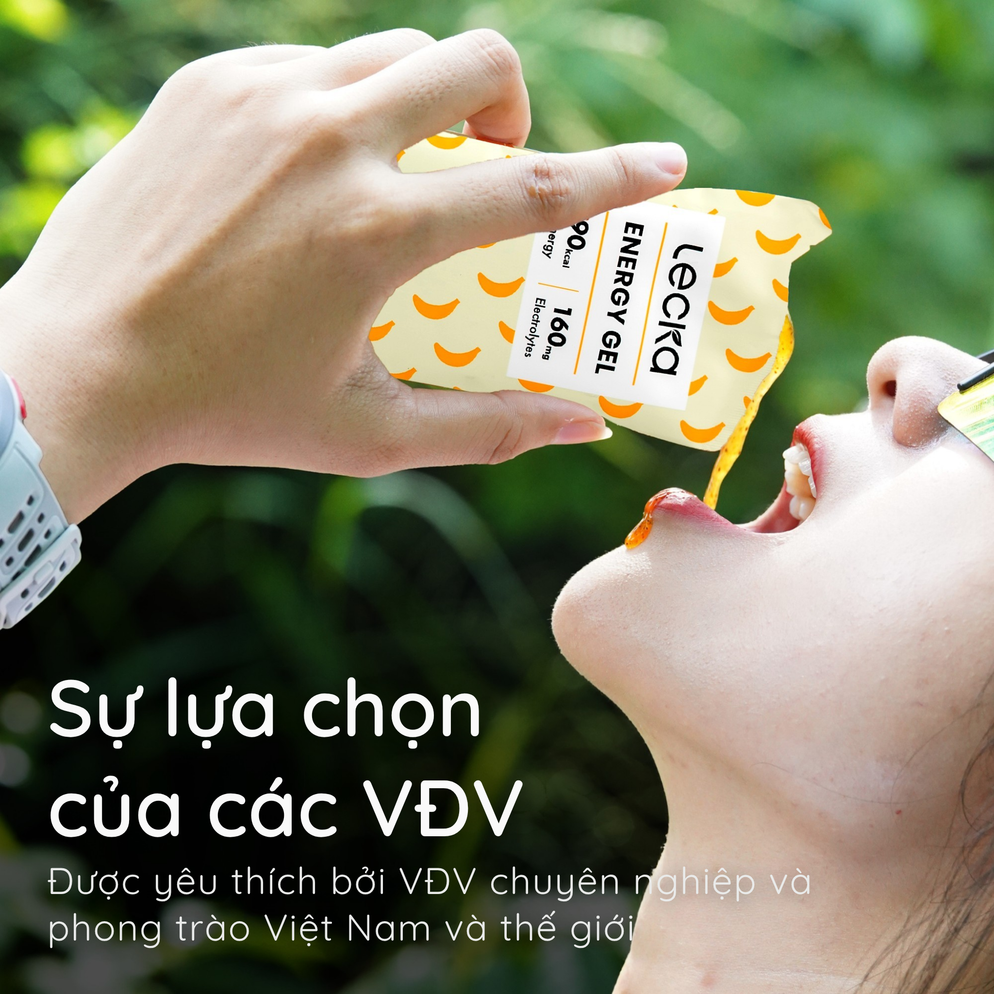  Gel năng lượng Lecka Energy Gel vị Chuối 