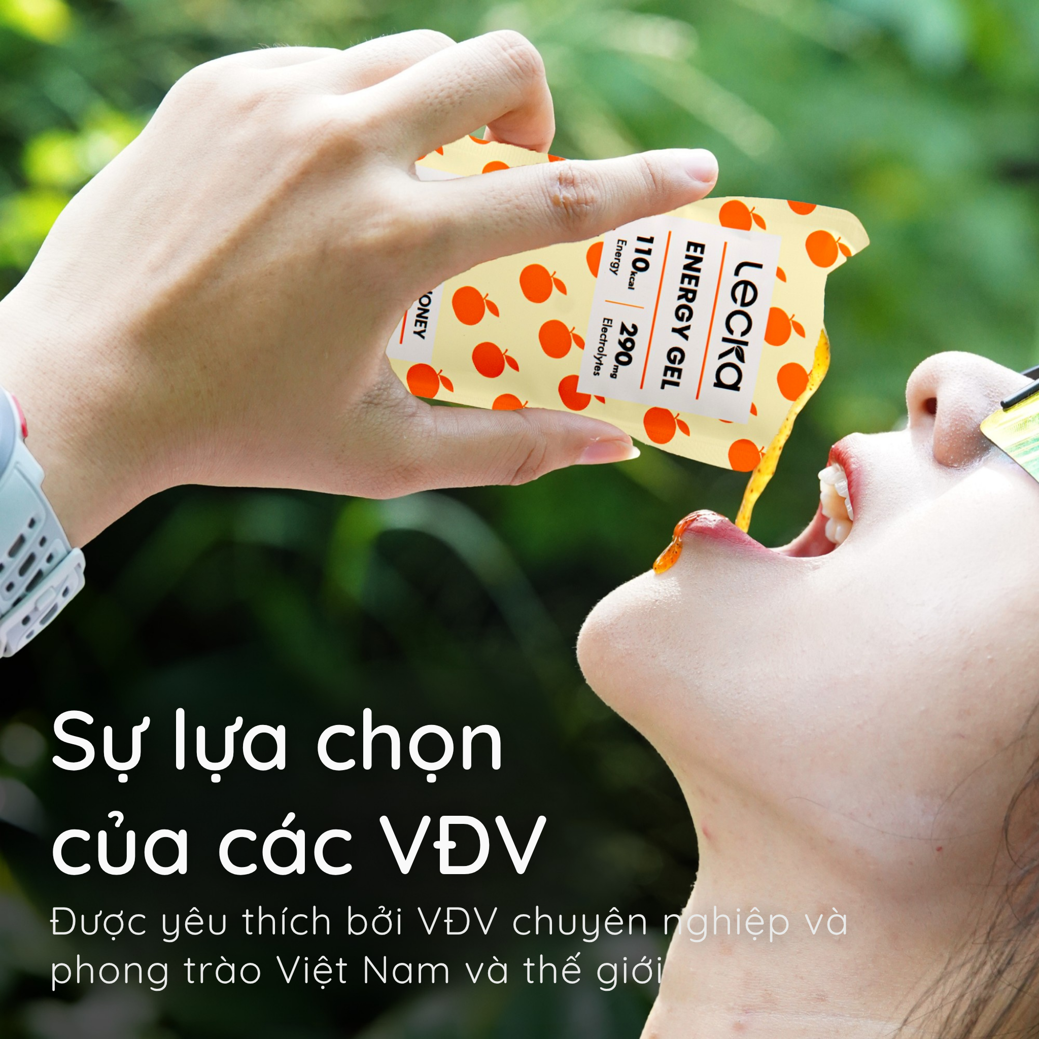  Gel năng lượng Lecka Energy Gel 5 vị tổng hợp 