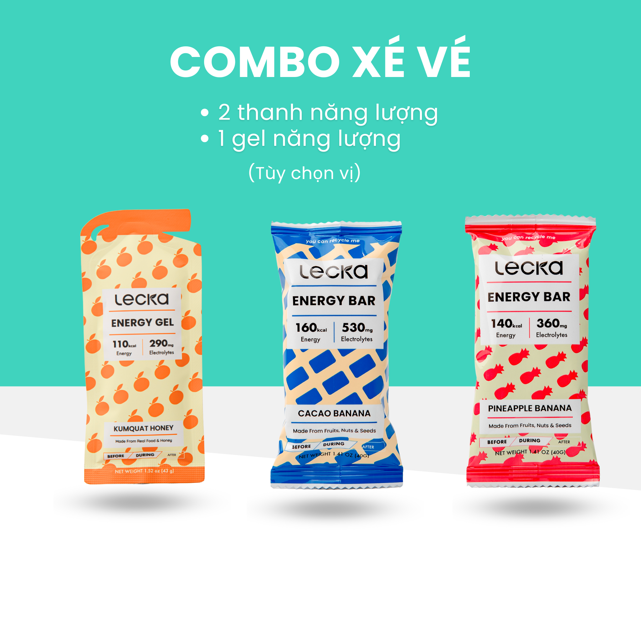  Combo dinh dưỡng Pickleball giải trí, tập luyện, thi đấu 