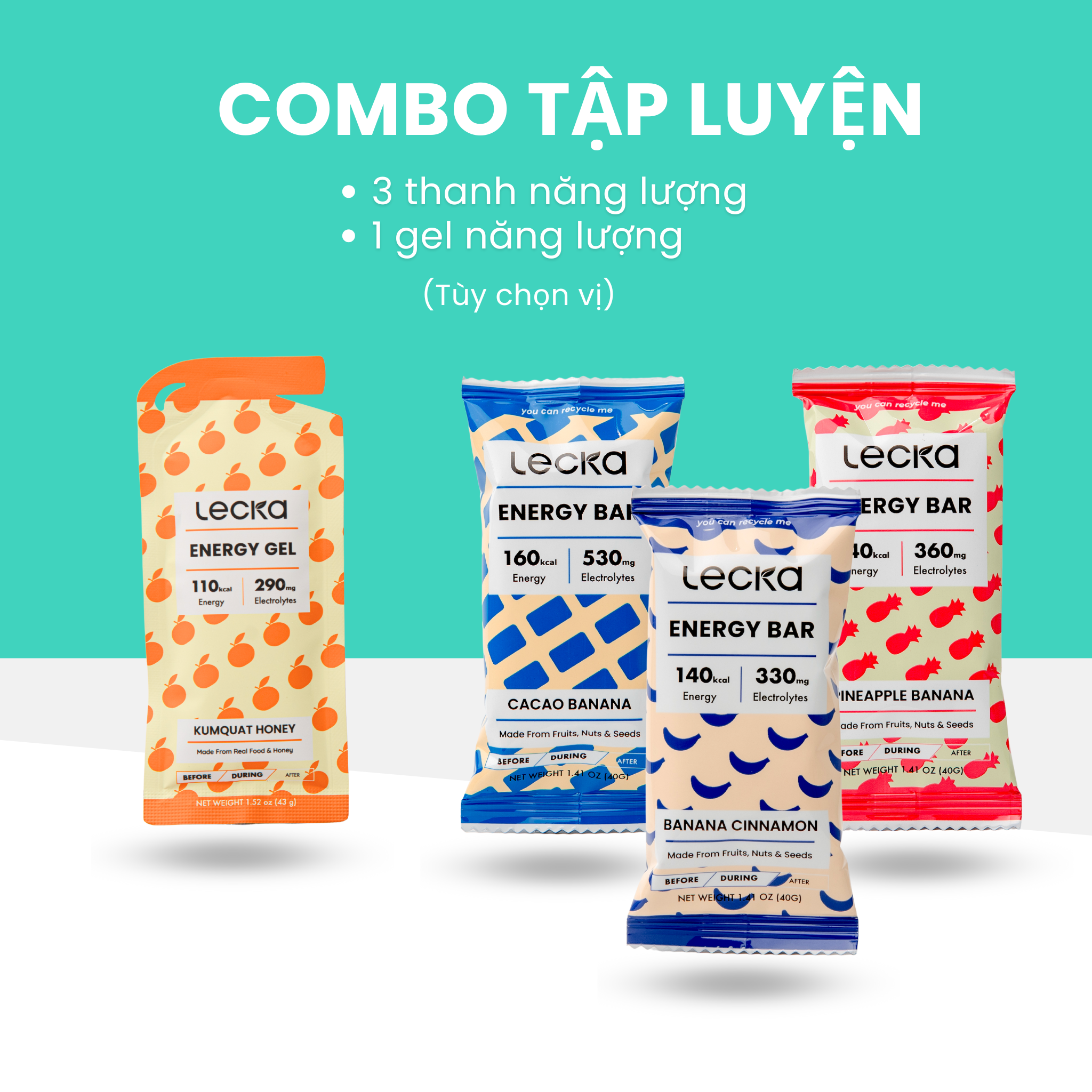  Combo dinh dưỡng Pickleball giải trí, tập luyện, thi đấu 