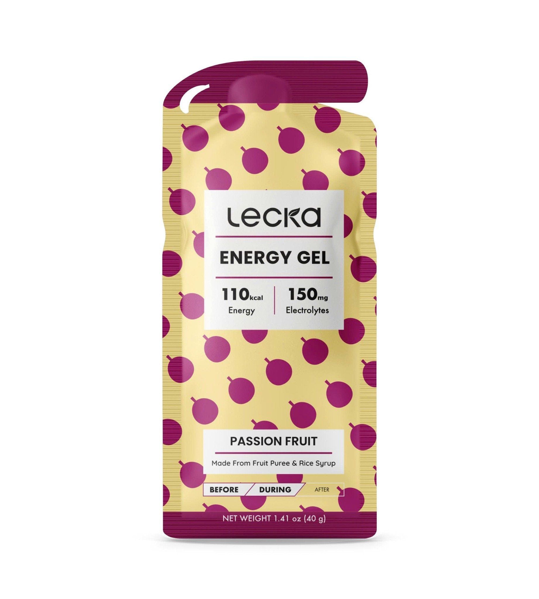  Gel năng lượng Lecka Energy Gel vị Chanh Dây 