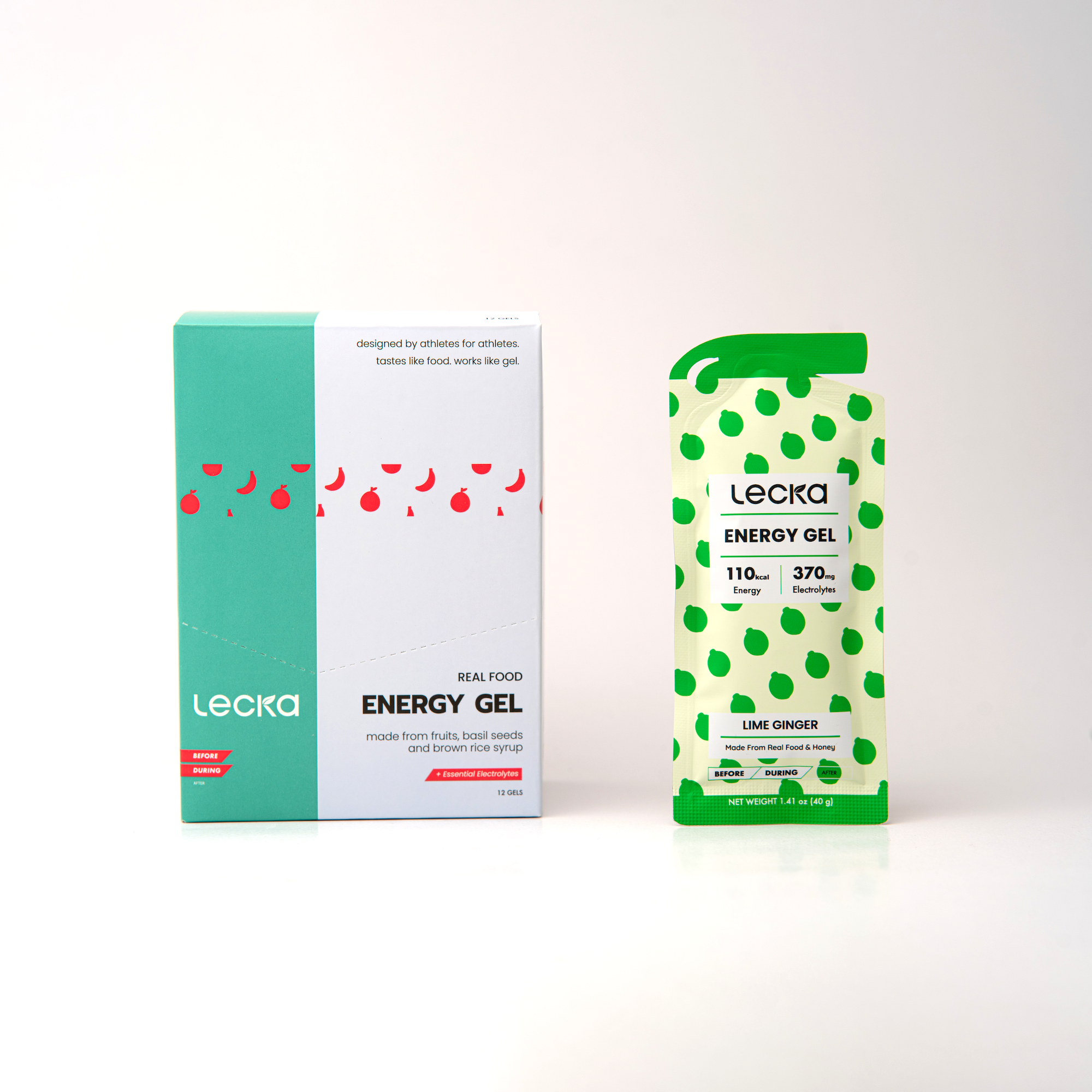  Gel năng lượng Lecka Energy Gel vị Chanh Gừng 