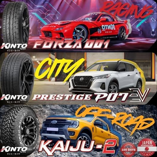 Lốp xe Kinto 255/70R16 AT Kaiju 2